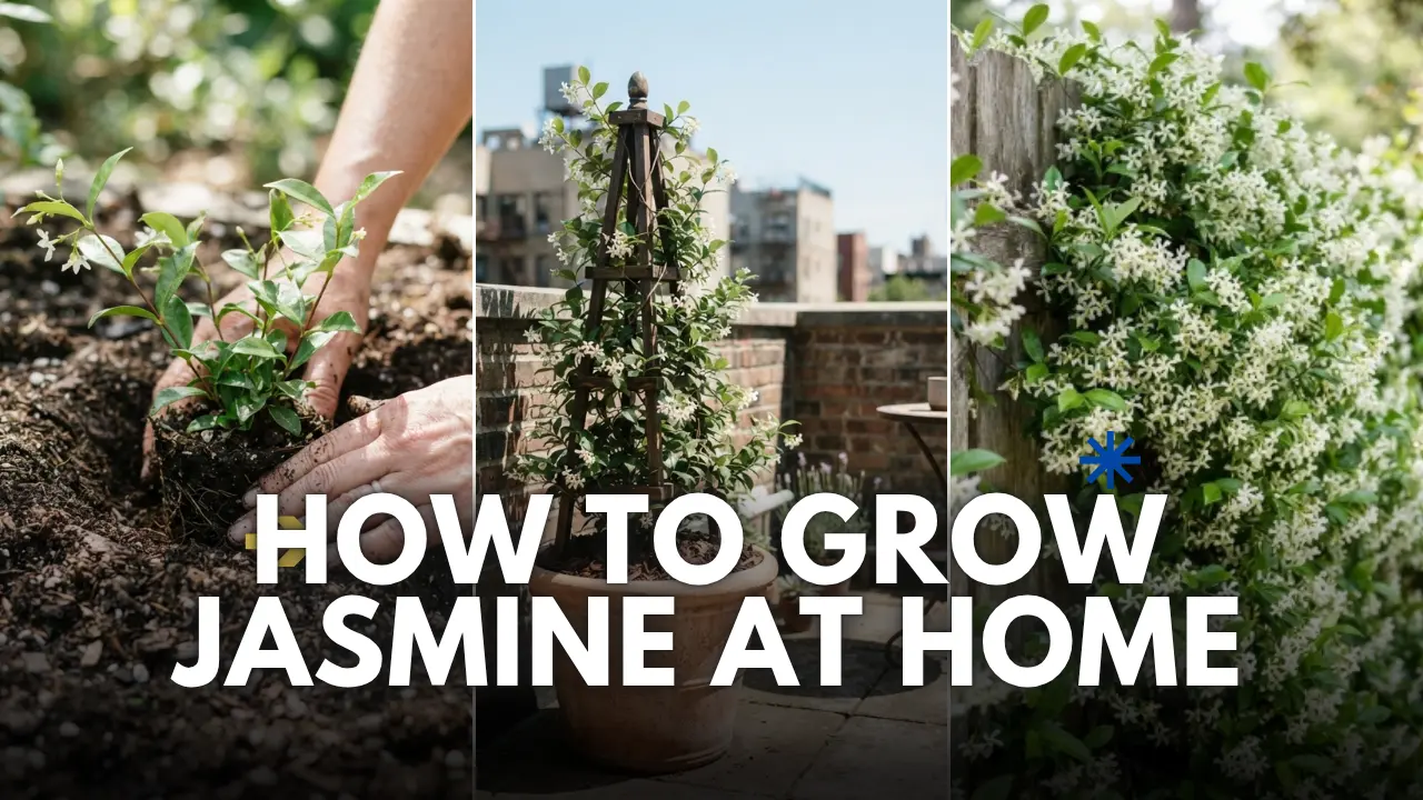 How to Grow Star Jasmine at Home