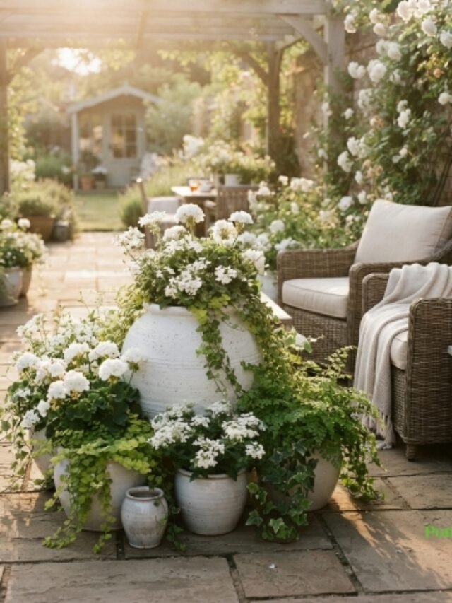 15 White Flower Garden Ideas